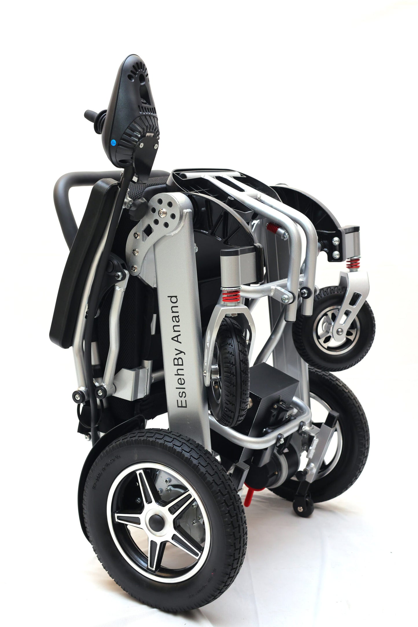 Esleh Auto Fold Electric Wheelchair - Cure Clouds - Cure Clouds -null