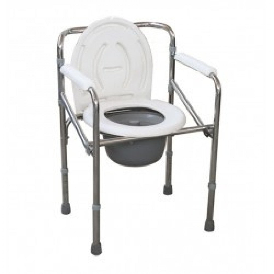 Foldable Height Adjustable Commode Chair 894 - Cure Clouds -null