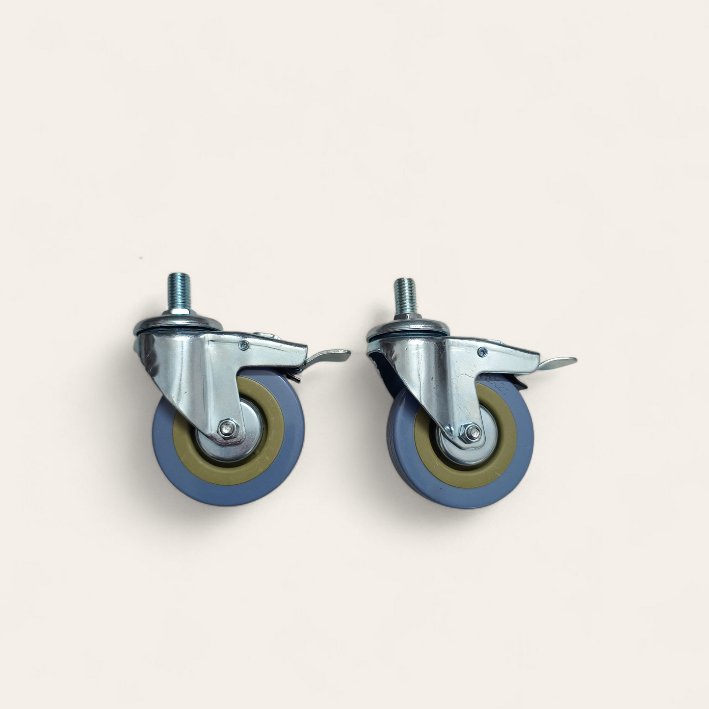 Commode Chair Caster Wheel 3 Inch With Brake / WIthout Brake