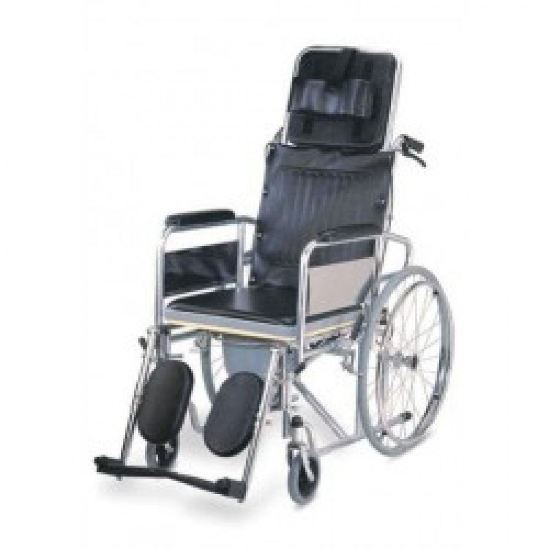 609 GC Reclining Wheelchair With Commode cure clouds reclining wheelchair CureClouds