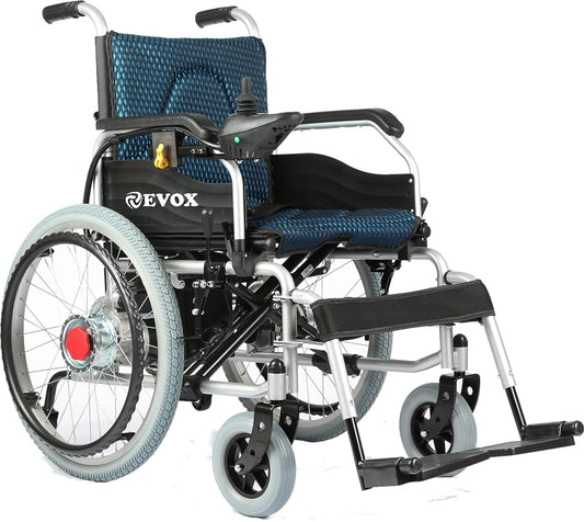 Evox Power Wheelchair with Light Weight Aluminium Frame WC 103 cure clouds evox evox wheelchair CureClouds
