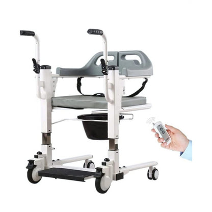 Electric Automatic Height Adjustable Patient Transfer Wheelchair - Cure Clouds electric wheelchair Fast assembeled patient transfer wheelchair patient transfer wheelchait Power wheelchair CureClouds