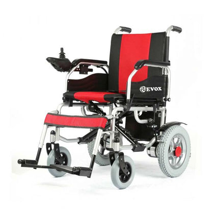 Evox Power WheelChair WC-105E with Small Wheels with Electromagnetic Breaks - Cure Clouds -null