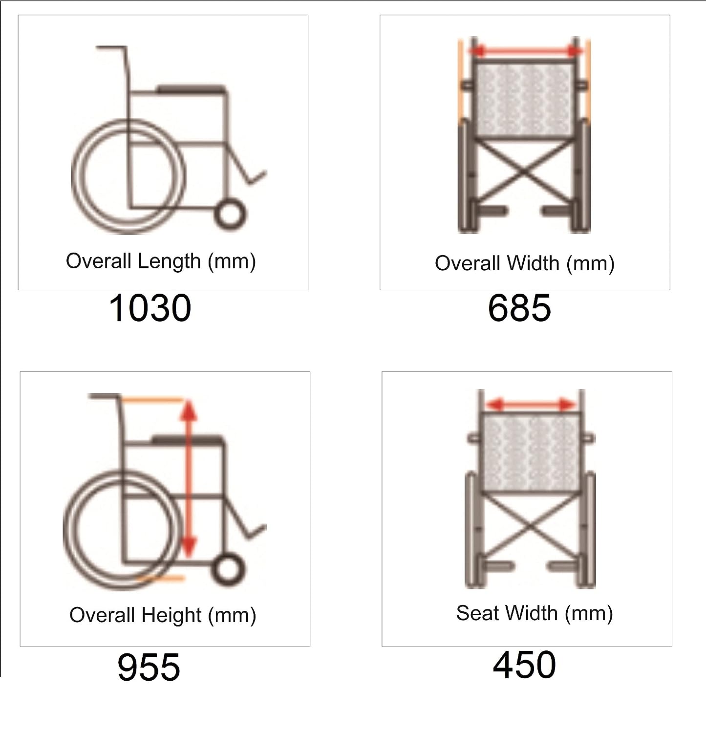 Evox Power Wheelchair with Light Weight Aluminium Frame WC 103 - Cure Clouds -null