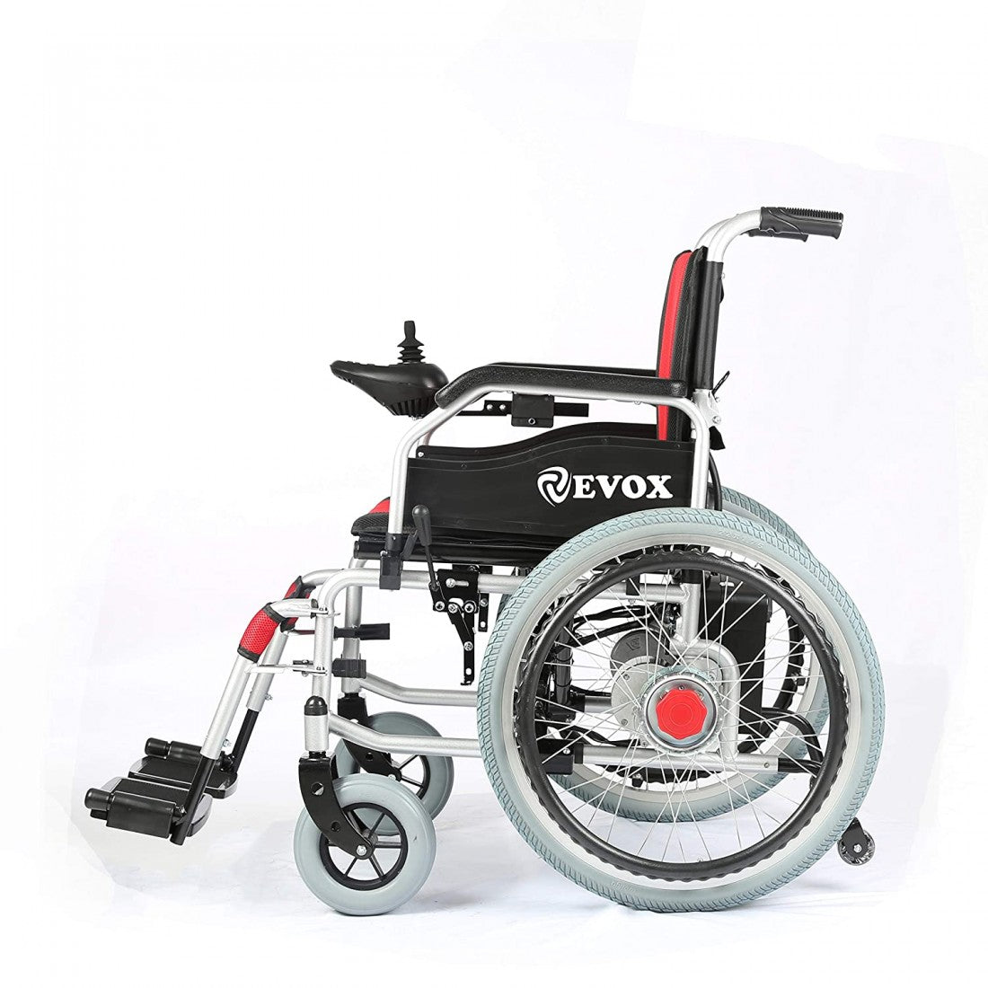 Evox WC 101 Foldable Power wheelchair with Manual Wheel Chair - Cure Clouds -null