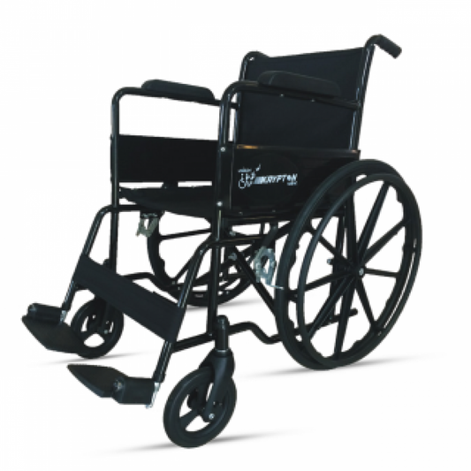 FOLDING WHEELCHAIR IN EPOXY FINISH WITH MAG WHEEL CureClouds