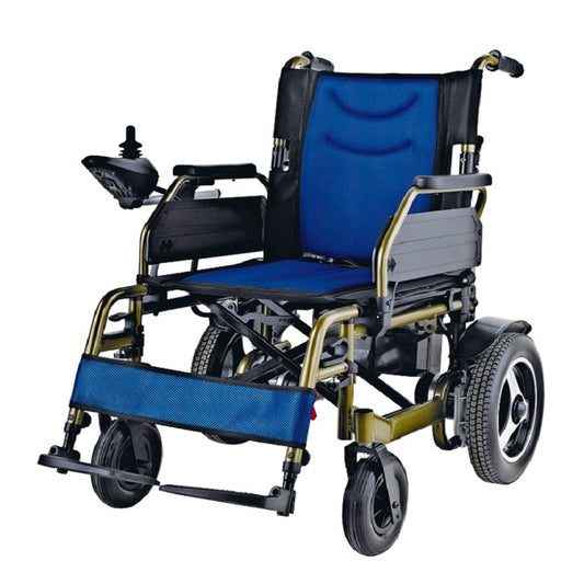 Economic Heavy Duty Compact Electric Wheelchair- Cure Clouds CureClouds