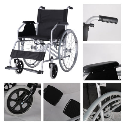 High Strength Manual Wheelchair For Elderly CureClouds