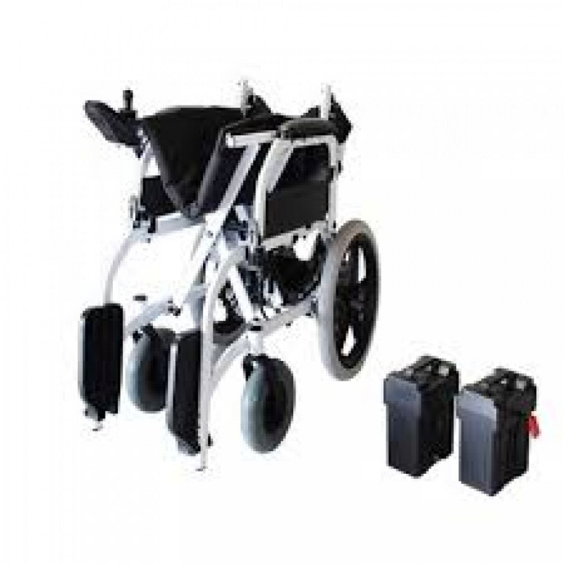 Karma SP 100 Lightweight Folding Power Wheelchair - Cure Clouds -null