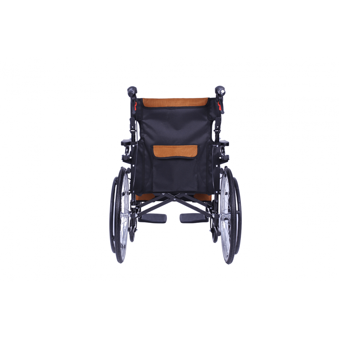 Light Weight Compact Foldable Wheelchair with Flip-up Armrest & Footrest CureClouds