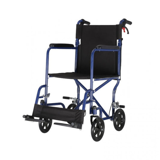 Mobility Kart Lightweight Fold Up Transit Wheelchair Lightweight Aluminum Folding wheelchairs CureClouds