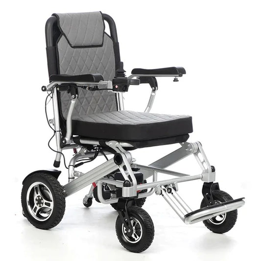 Esleh Travel Ultra Lightweight Easy to Carry Foldable Power Wheelchair - Cure Clouds Power wheelchair CureClouds