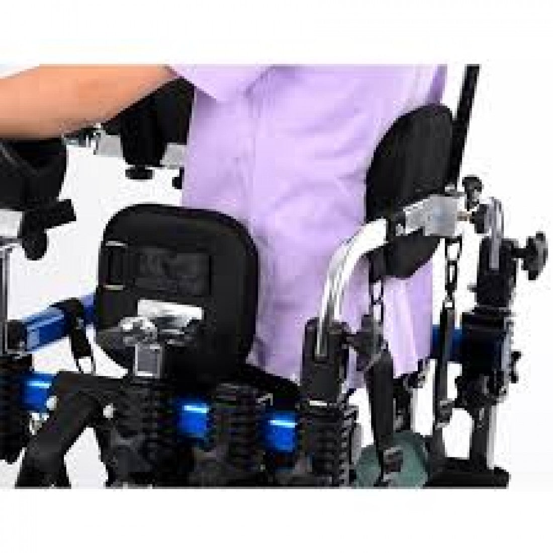 Multifunction CP Walker with Adjustable Seat Headrest and Leg Support Belt - Cure Clouds -null