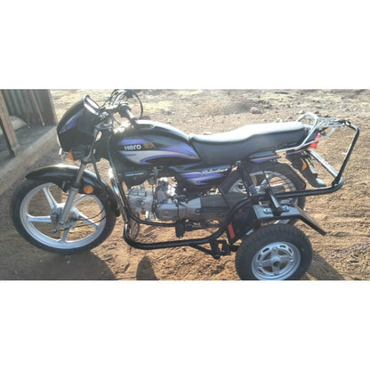 Side Wheel Attachment Kit For Hero Splendor Plus/Pro