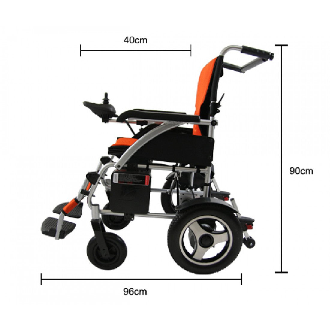 Ultra Lightweight Standard Power Wheelchair with Lithium Battery CureClouds