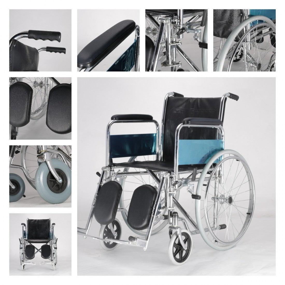 Cure Clouds Standard Wheelchair For Fracture (Broken) Leg CureClouds