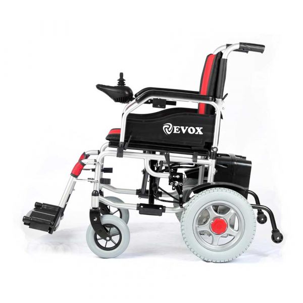 Evox Power WheelChair WC-105E with Small Wheels with Electromagnetic Breaks cure clouds electric wheelchair evox Power wheelchair CureClouds