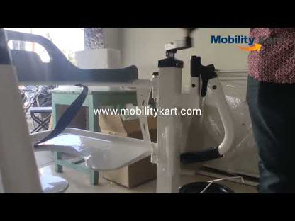 Mobility Kart Fast Assemble Patient Lift & Transfer Chair For Bedridden Patient - Cure Clouds